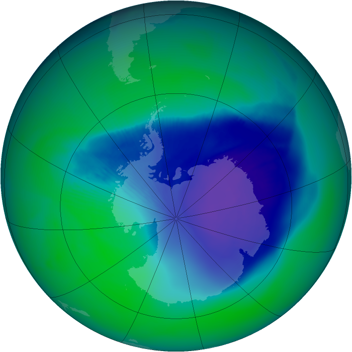 Ozone Map 2006-11-24